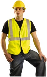 yellow safety vest