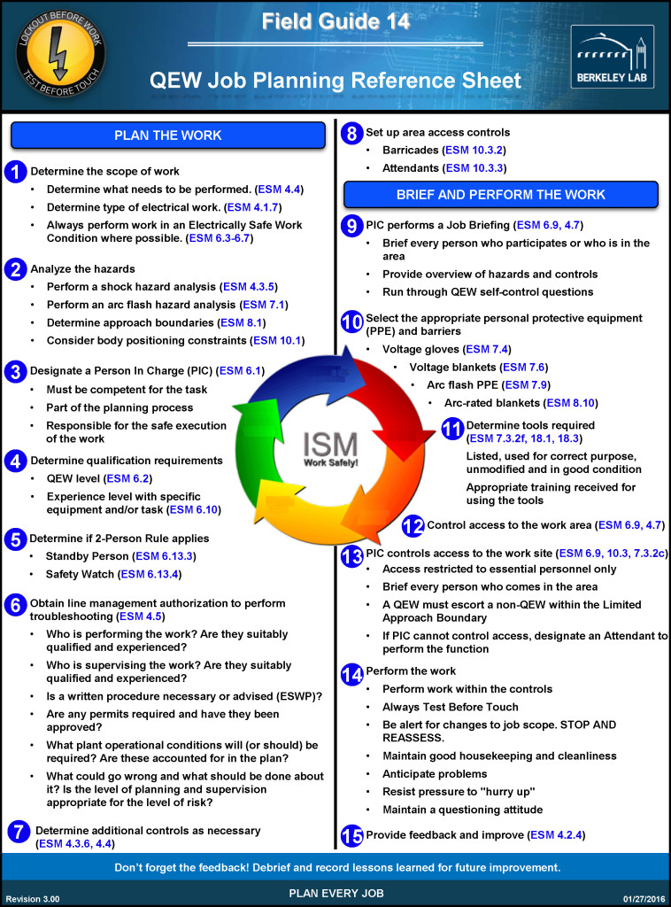 14_Job Planning Electrical Safety
