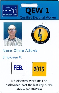 QEW Employee Badge